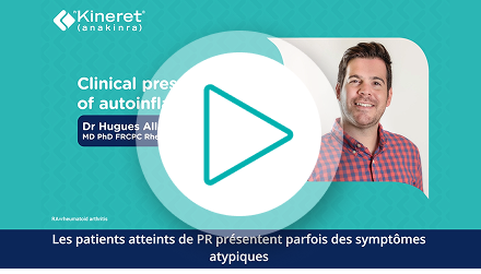 Vous vous demandez si certains de vos patients sont atteints de &nbsp;PR auto-inflammatoire?