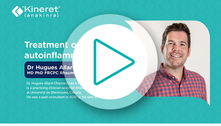 How does autoinflammatory RA treatment differ to what  I am currently doing?